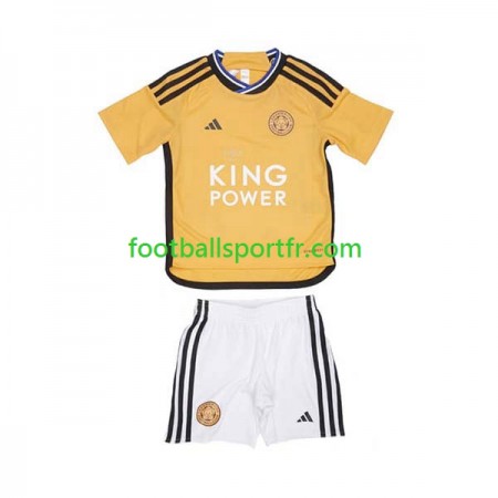 Tenue Leicester City Enfant Troisieme 2023-2024 Maillot de Foot